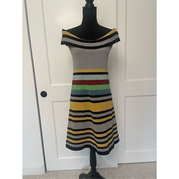 L.A.M.B Sparkle Sweater Dress Size L - Picture 1 of 8